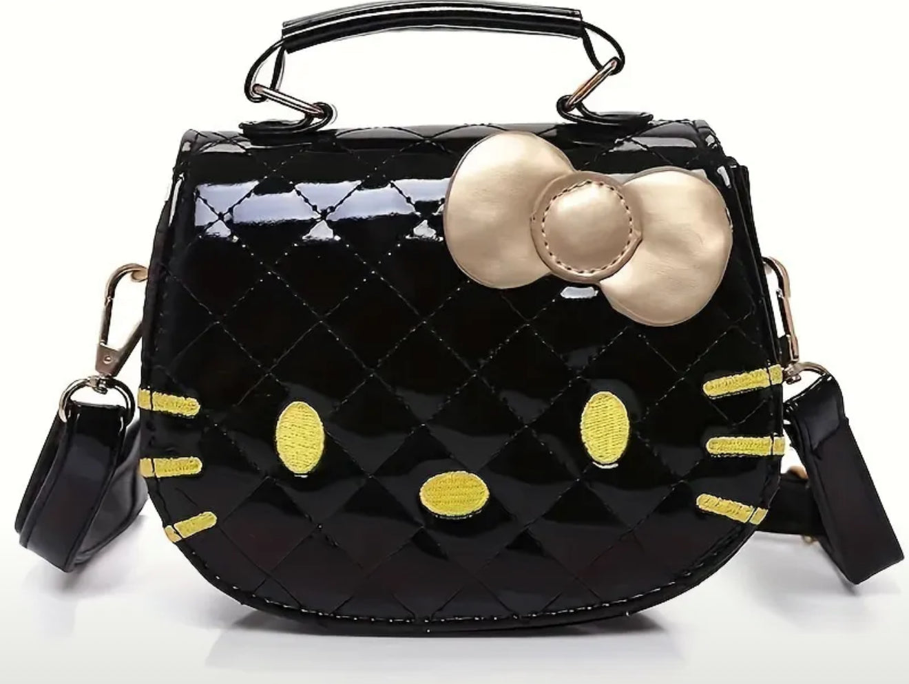 Gold Kitty Crossbody
