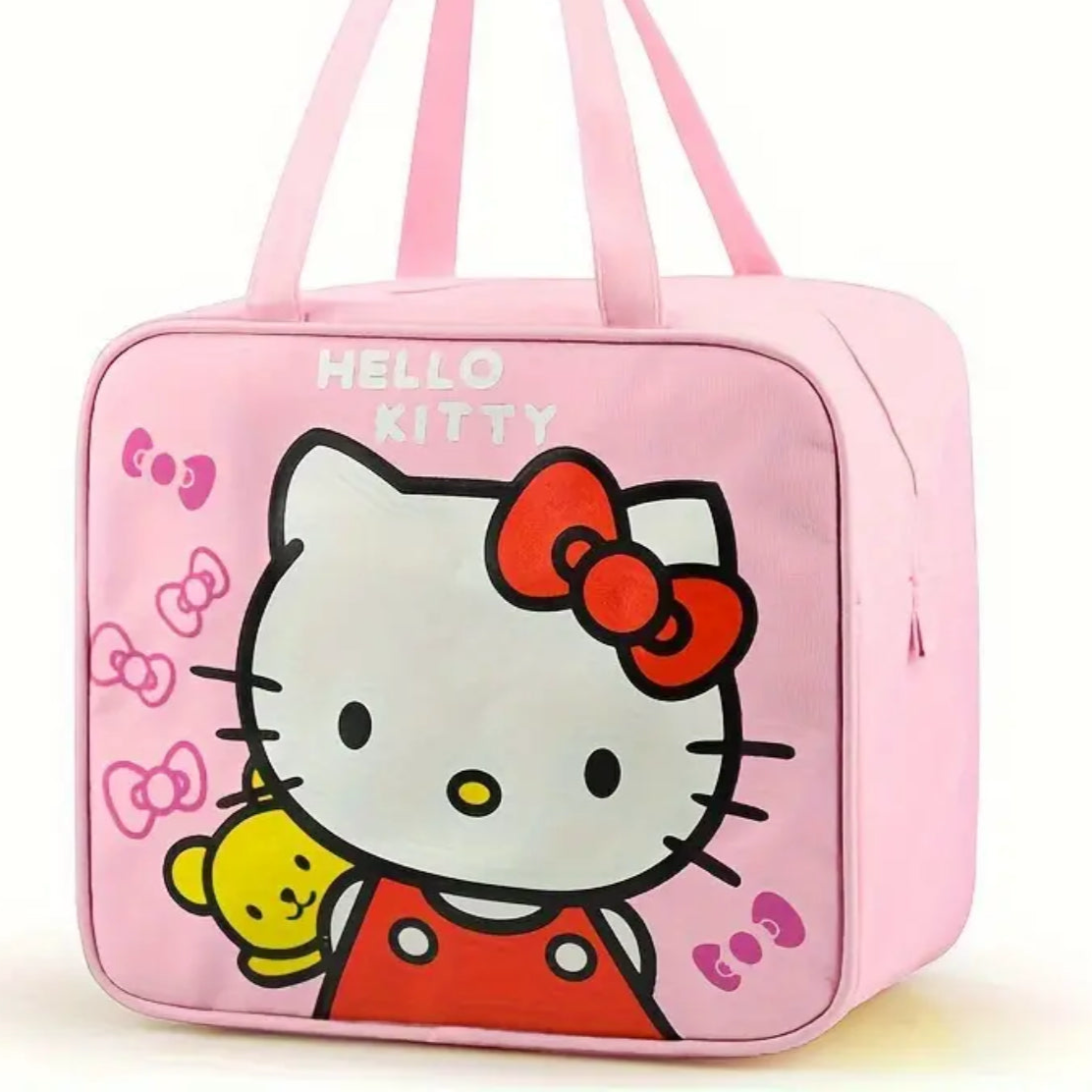 Kitty light pink lunch box