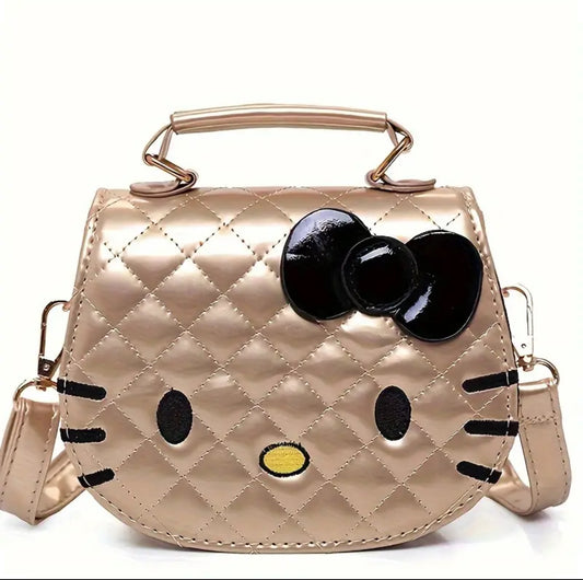 Gold Kitty Crossbody