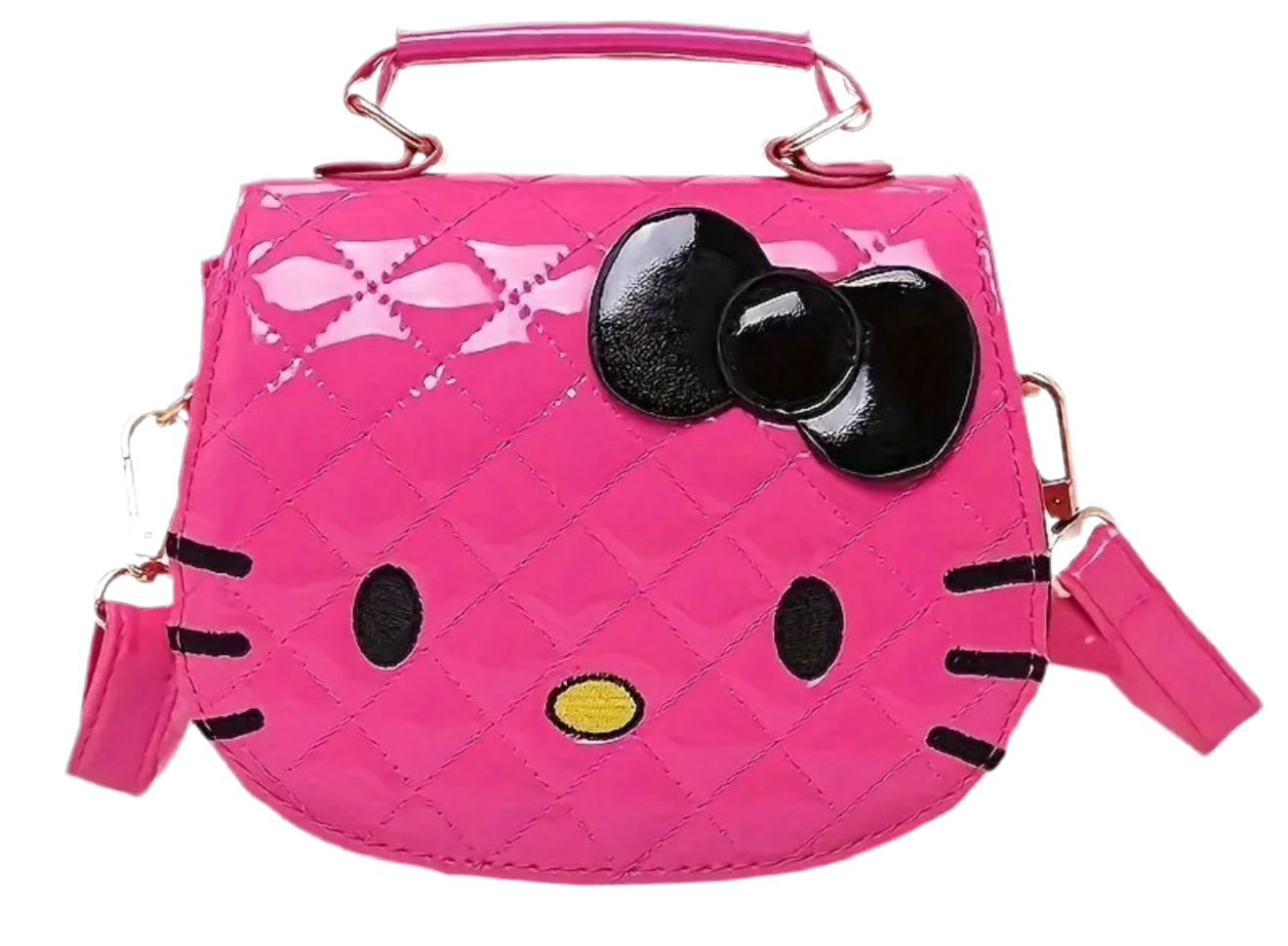 Gold Kitty Crossbody