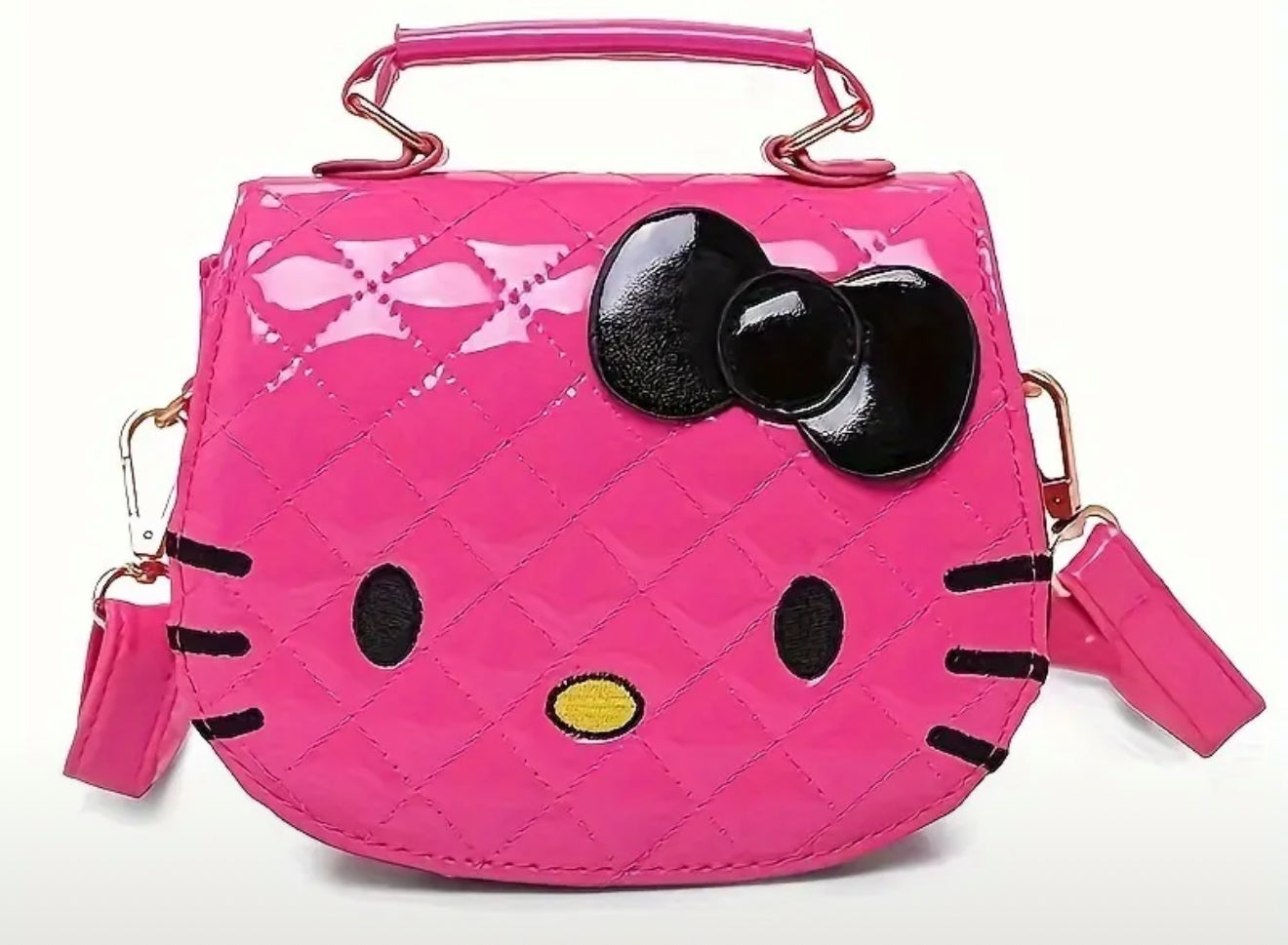 Gold Kitty Crossbody