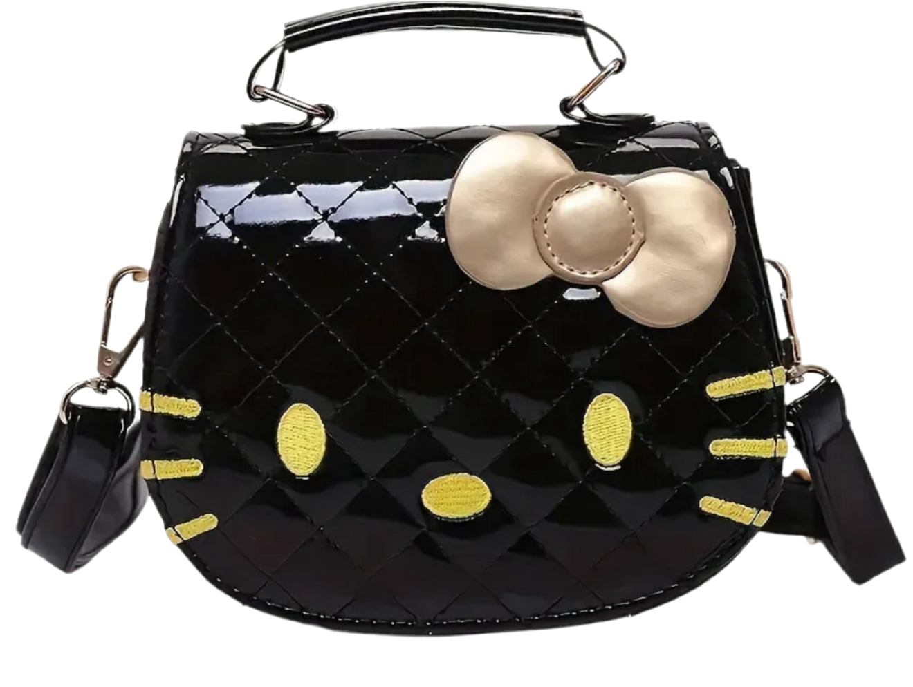 Gold Kitty Crossbody